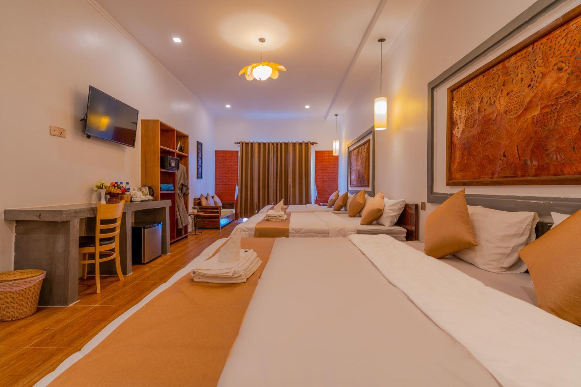 暹粒Angkor Rithy Boutiquese住宿加早餐旅馆 外观 照片
