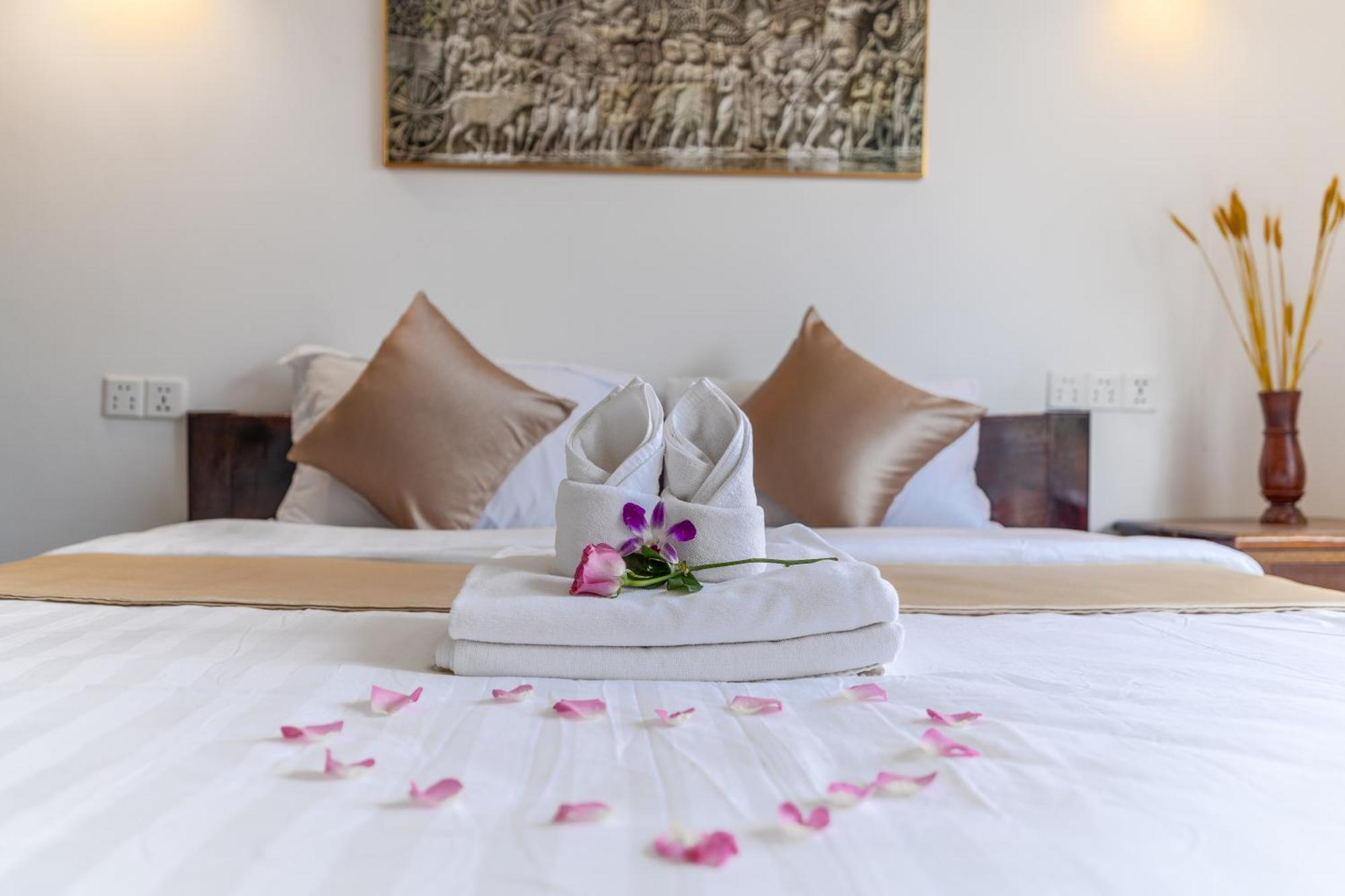 暹粒Angkor Rithy Boutiquese住宿加早餐旅馆 外观 照片