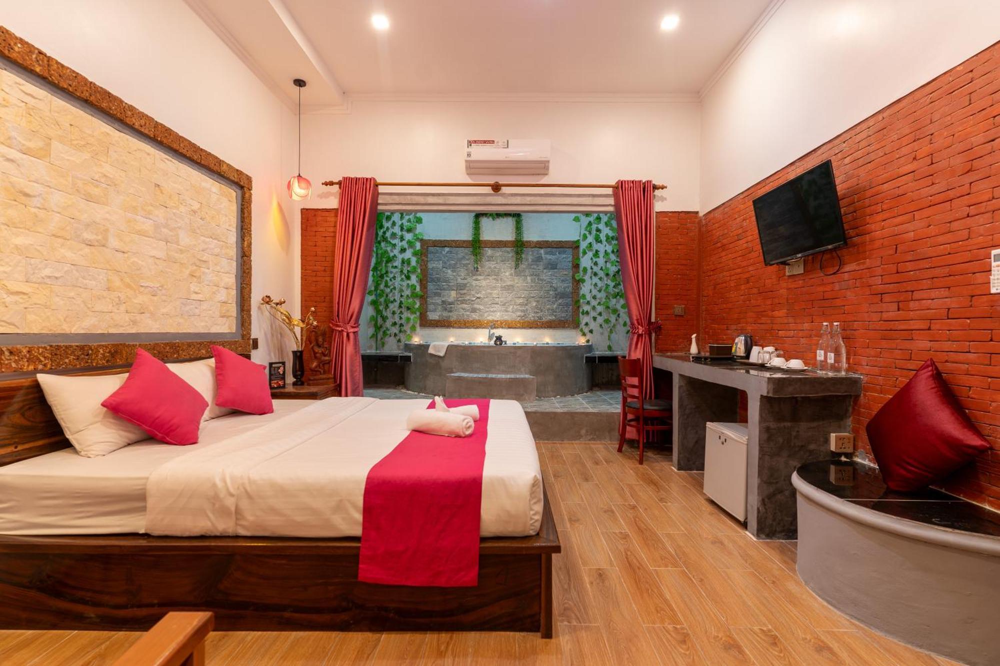 暹粒Angkor Rithy Boutiquese住宿加早餐旅馆 外观 照片